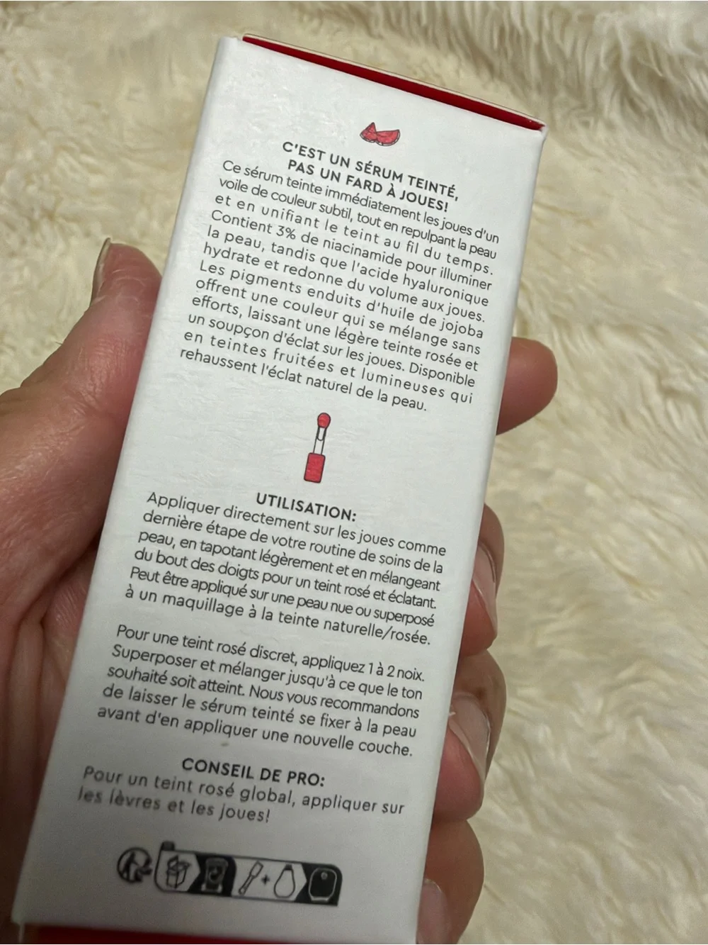 Glow Recipe Watermelon Glow Niacinamide Dewy Flush Tinted Serum in a 12 ml (0.4